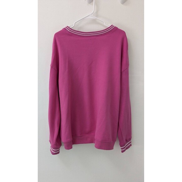 Sanrio Hello Kitty and Friends Crewneck Long-Sleeve Pink Sweatshirt XXL - Picture 2 of 5